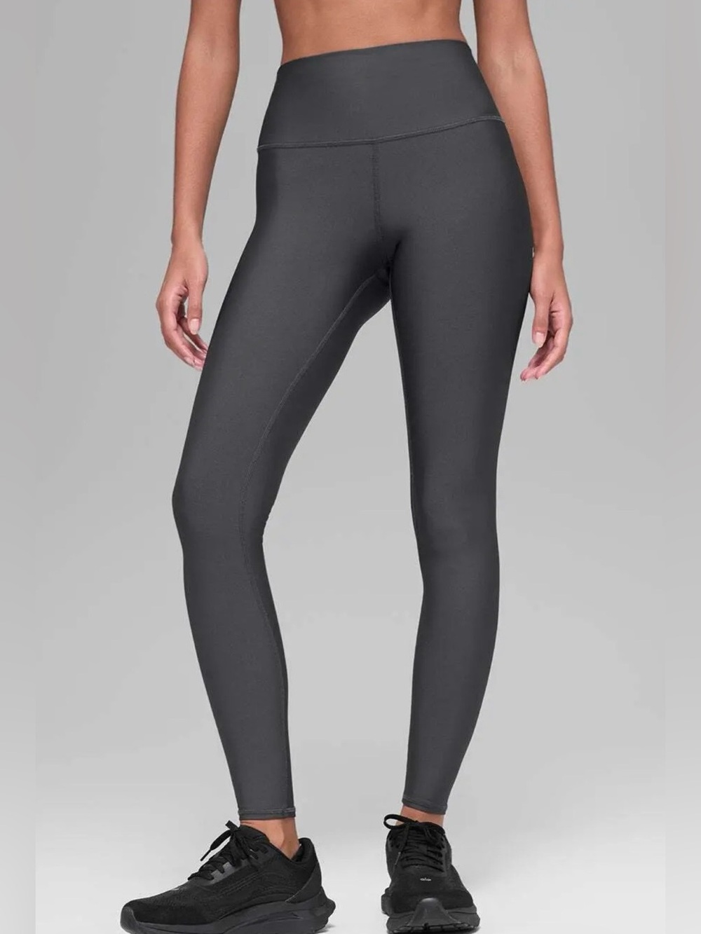 ALO Yoga High-Waist Charcoal Gray Leggings